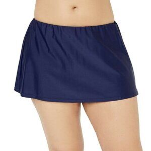 Island Escape Plus Size Swim Skirt